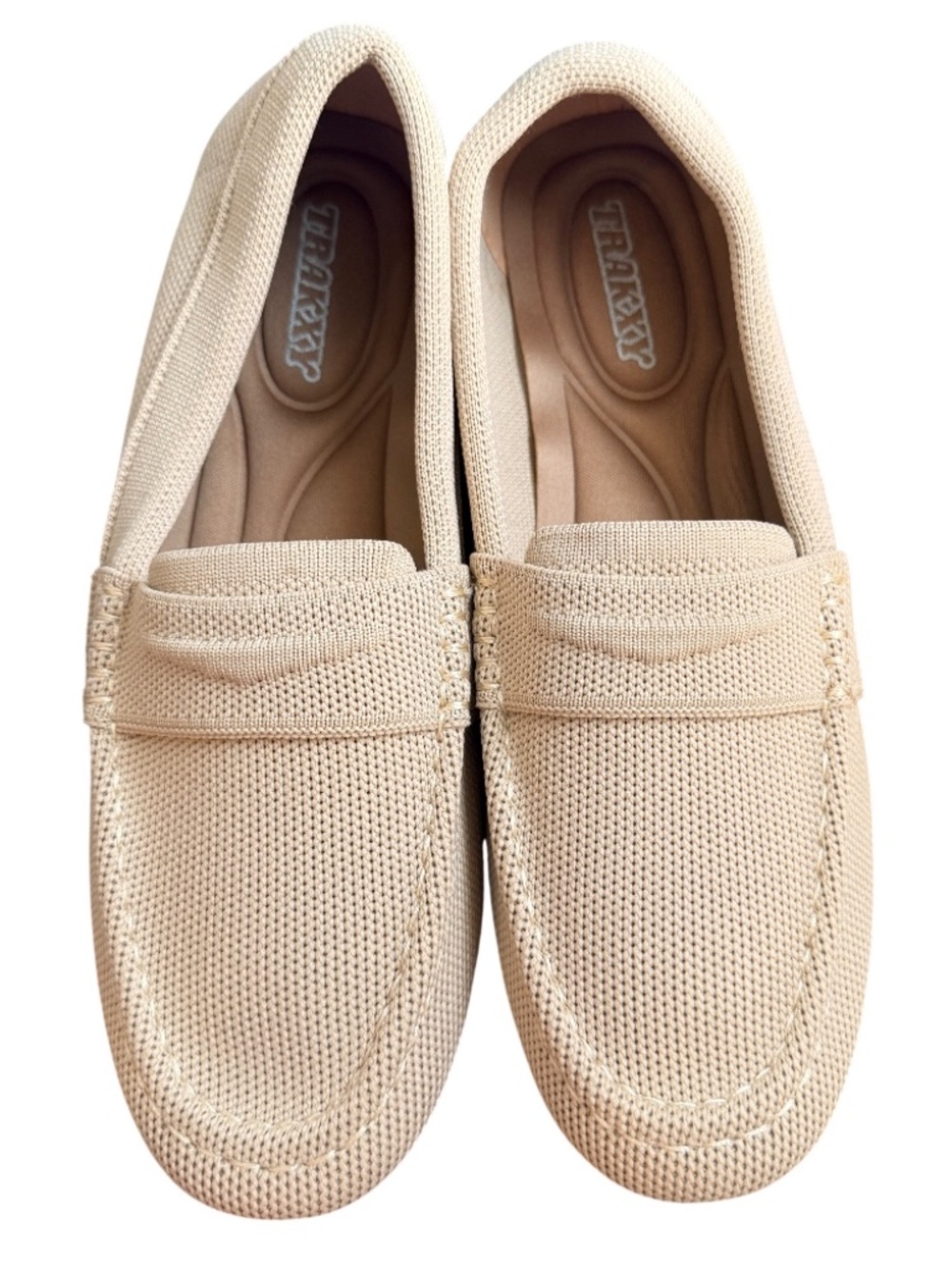 Women's Cream Loafers NIB